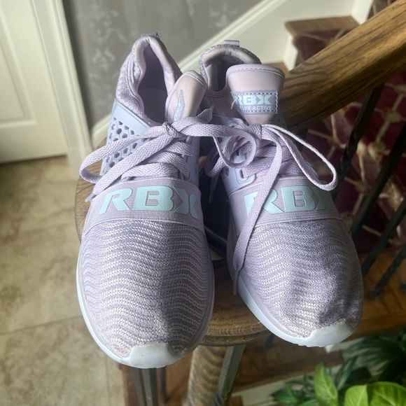 RBX ladies running fitness shoe, purpleish, pink and color good condition 7 1/2 - Picture 8 of 10